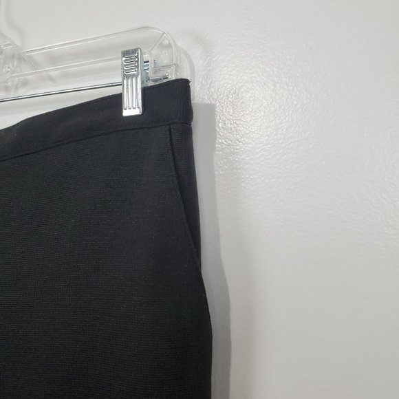 Alfred Dunner Black Pull-On Proportioned Straight Leg Pants W/Pockets NWT M (10) - Picture 3 of 12